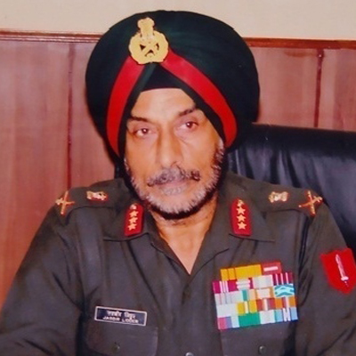 Maj Gen J S Lidder
